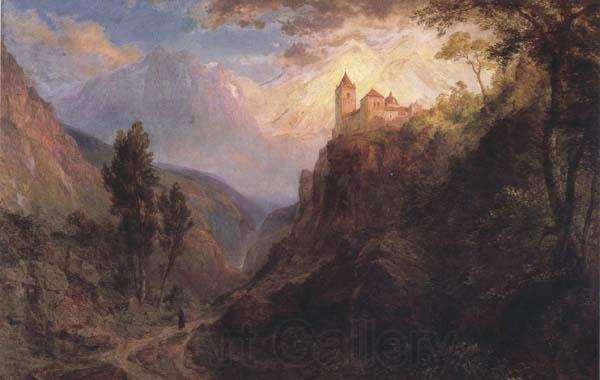 Frederic E.Church The Monastery of San Pedro Norge oil painting art